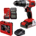 EINHELL Skrutkovač AKU s príklepom + vrtáky, bity TE-CD 45706 Li-i, 4514220 (1× 2,5 Ah)