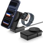 Spigen Essential MagSafe 3-in-1 Wireless Charger EF323MQ Black