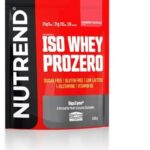 Nutrend ISO WHEY PROZERO, 500 g, jahodový cheesecake
