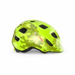 MET prilba HOORAY lime chameleón lesklá XS