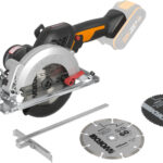 WORX Okružná píla AKU WX531.9 (bez AKU)